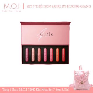 Son Kem Lì SGIRL BY HƯƠNG GIANG- Set 7 Thỏi Son Siêu Phẩm Được Săn Lùng Nhiều Nhất