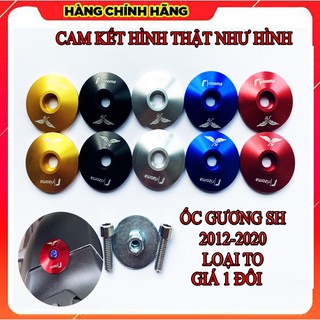 Ốc Bịt Chân Gương SH 2010–2025 Nhôm CNC ANOS – Nút Bịt Chân Gương Trang Trí Đẹp Cho SH Việt & SH Ý