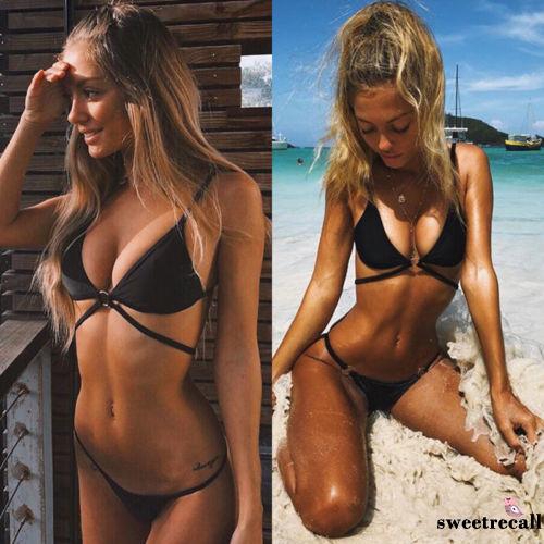 Bộ áo bơi + quần bơi thiết kế quyến rũ cho nữ