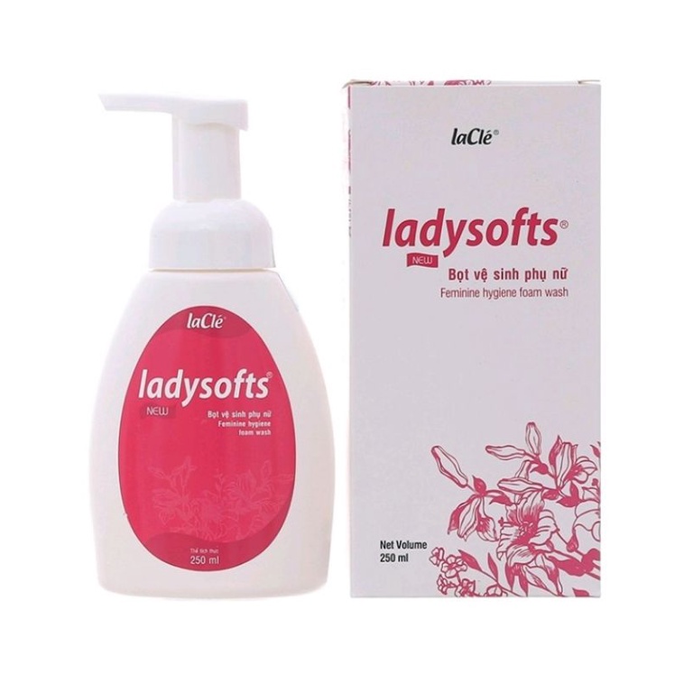 Bọt vệ sinh phụ nữ LADYSOFT New ( 250ML - 100ML)