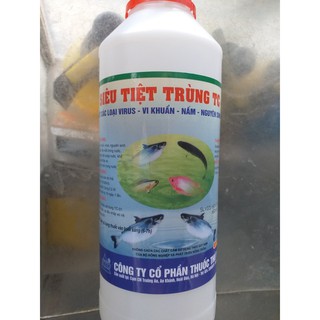 Thuốc thú y rtd siêu tiệt trùng tc 01 diệt các loại nấm, vi trùng, nấm, virus ao nuôi cá tôm