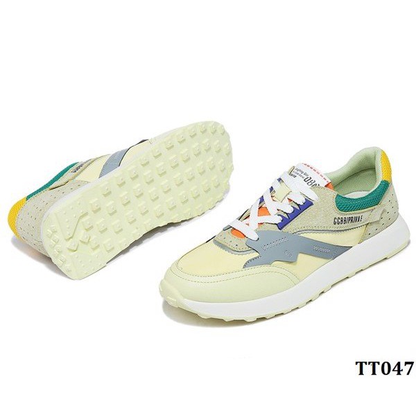 TT047 - ENDA KISUHI Giày Sneaker Retro Phối Màu