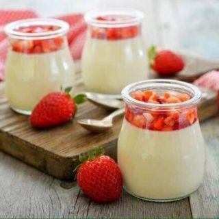Hũ đựng sữa chua thủy tinh cao cấp