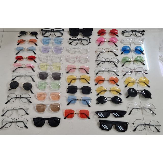 Kính thời trang đồng giá 10k
