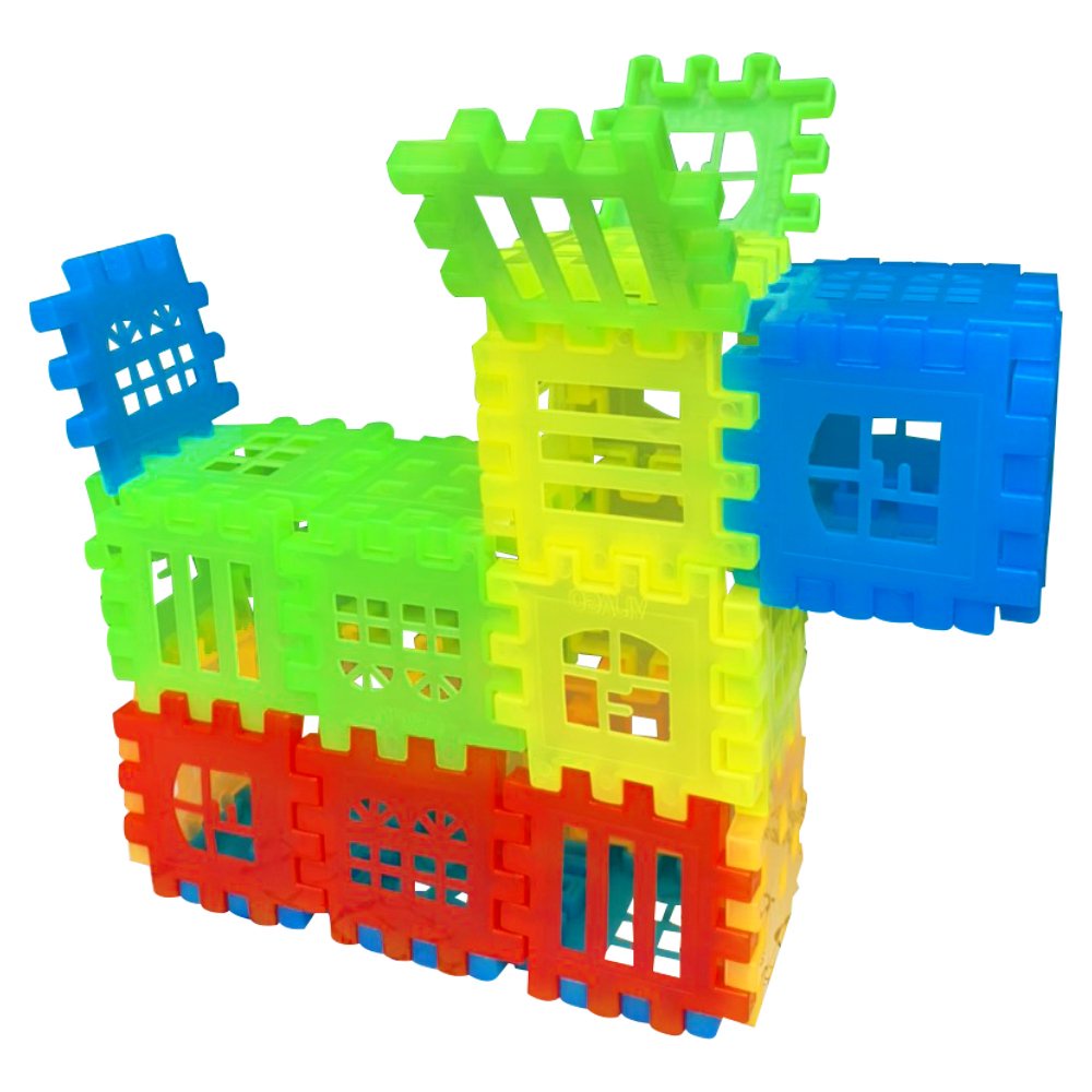 Đồ Chơi Cho Bé Ghép Hình Thông Minh 90 Chi Tiết Hãng Vijago Việt Nam