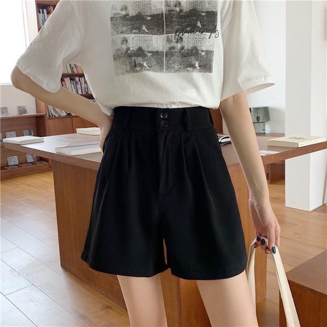 [Mã WASTUP5 giảm 10% tối đa 20K đơn 99K] Quần short 2 khuy chất tuyết mưa siêu xinh | BigBuy360 - bigbuy360.vn