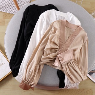 ORDER TRUNG QUỐC | Áo crop top lụa