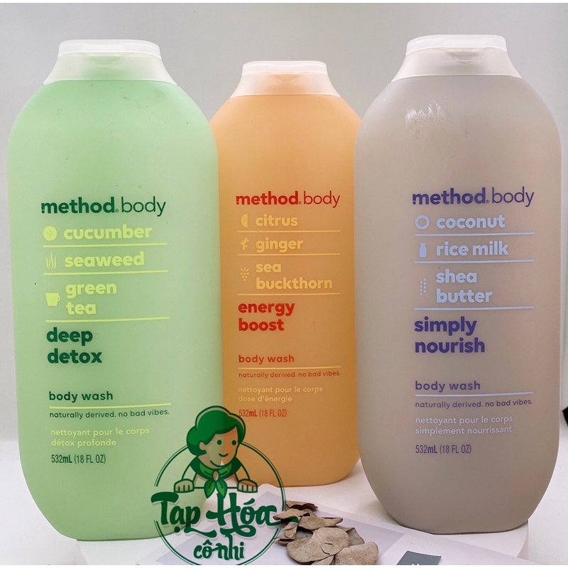 Sữa tắm Method Body