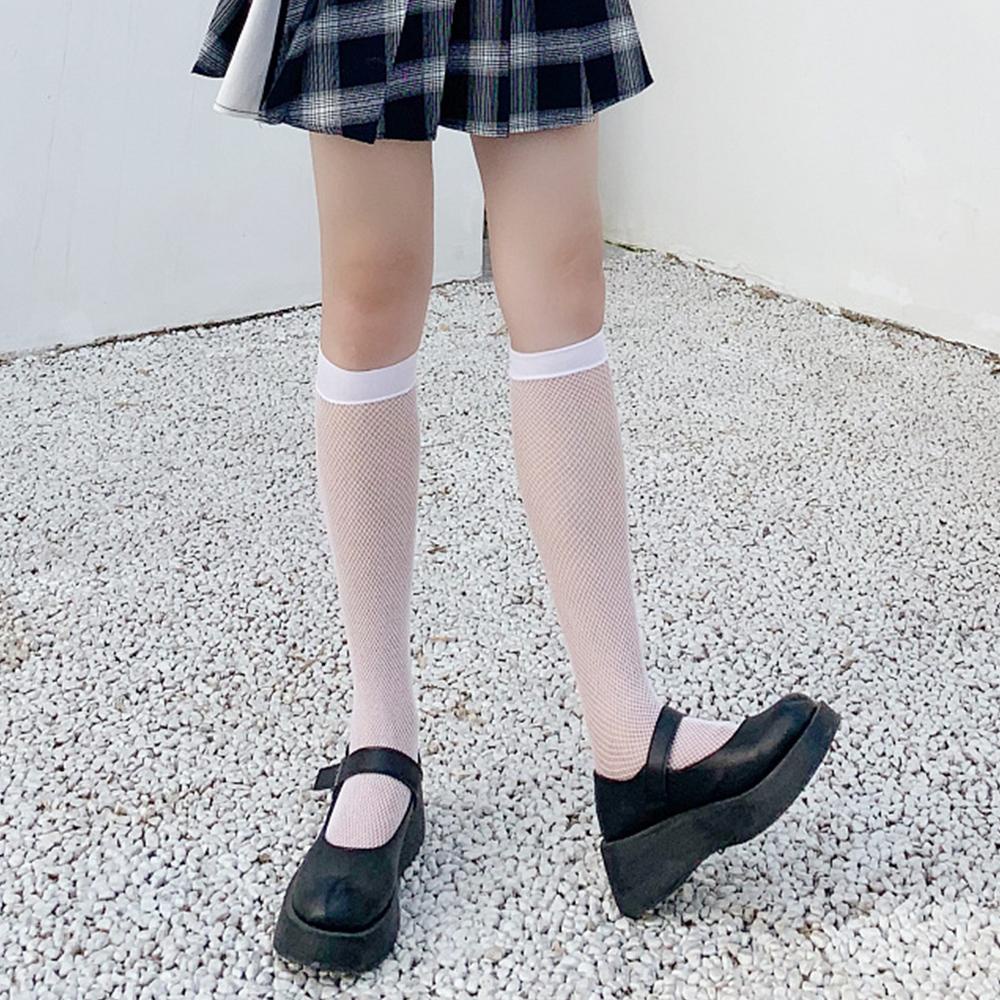 Vớ Lưới Cá Màu Trắng Đen Thời Thượng