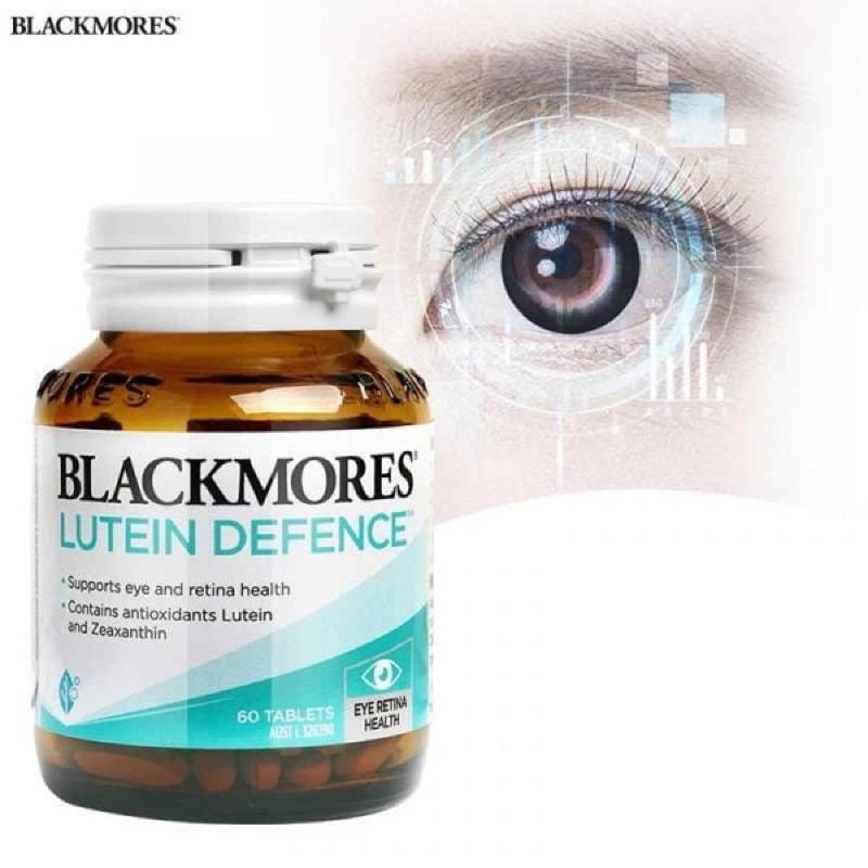 Viên Uống Bổ Mắt Blackmores Lutein Defence 60 viên hàng Úc Chính Hãng