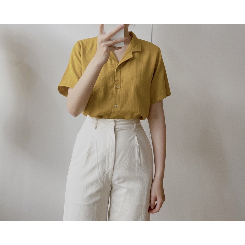 HERS - Sơ mi Danton tay ngắn