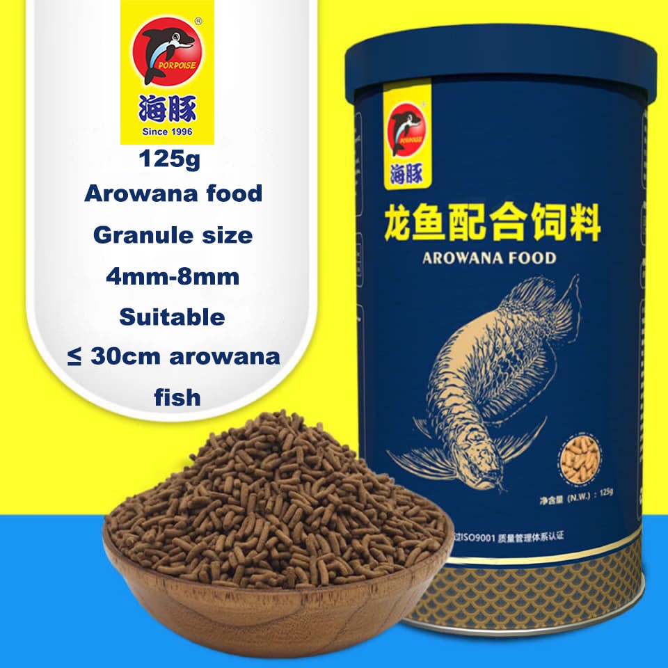 Thức Ăn Cá Rồng PORPOISE - Giúp cá Mau lớn và Phát triển toàn diện