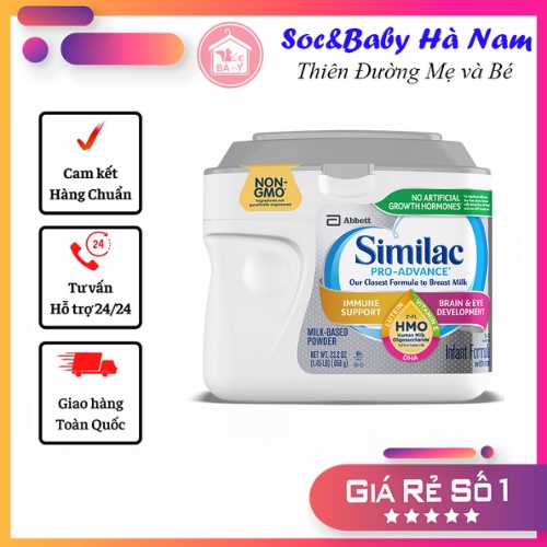 SỮA BỘT SIMILAC PRO ADVANCE NON GMO - HMO 964G ( MẪU MỚI )