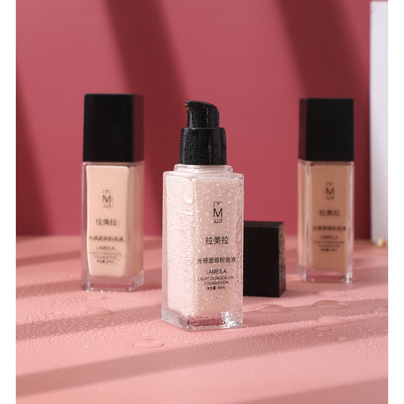 Kem nền che khuyết Lameila Light Concealer Foundation 40ml CM18