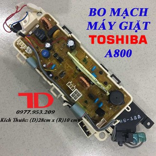 Bo mạch máy giặt TOSHIBA A800 hàng tháo máy - Điện Lạnh Thuận Dung