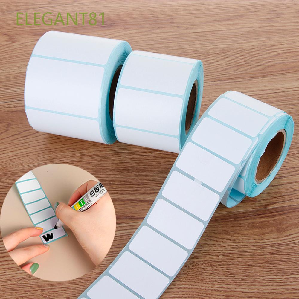 Miếng dán đánh dấu trực tiếp màu trắng chống thấm nước tiện dụng cho văn phòng / trường học / văn phòng 81
