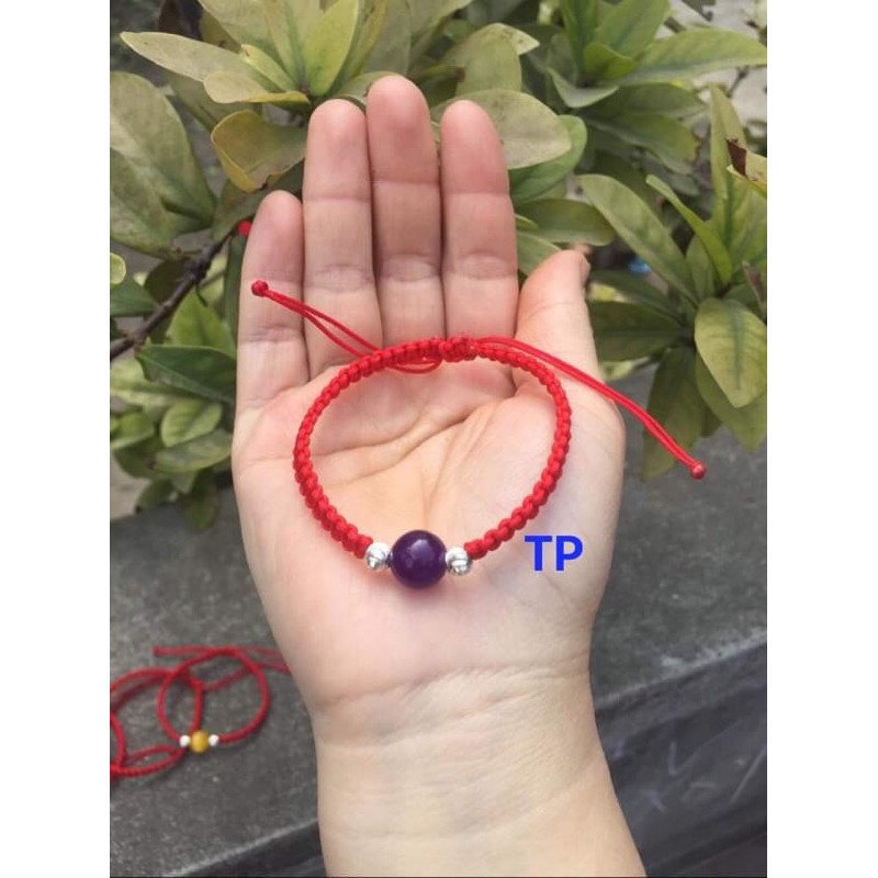 Vòng tay chỉ đỏ mix đá phong thuỷ | BigBuy360 - bigbuy360.vn