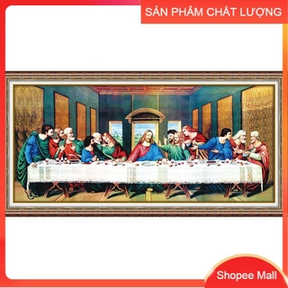 Tranh đính đá bữa tiệc ly dd9253 kích thước 100*51cm