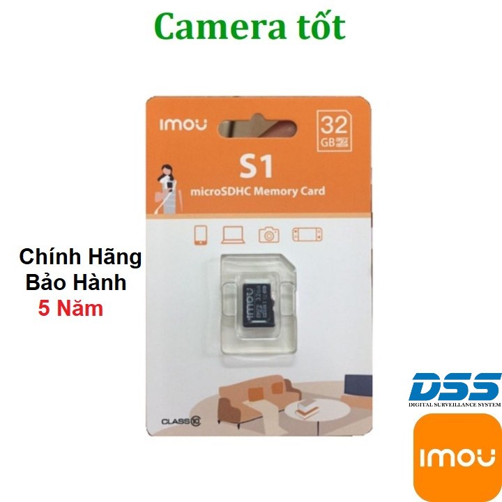 Thẻ nhớ camera IMOU 32GB 64GB Class 10  Bảo hành chính hãng 5 năm