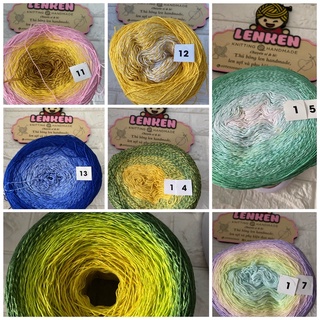 (BM2)Cầu vồng cotton se 1mm