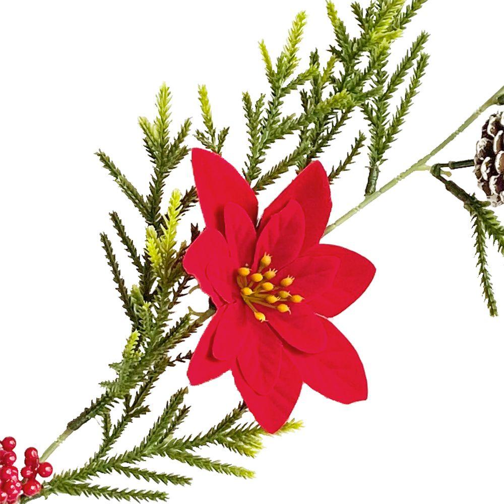 Dây Lá Bạch Đàn Giả Trang Trí Phông Nền Giáng Sinh