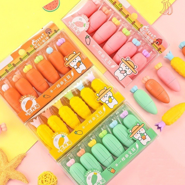 Bút đánh dấu hình trái cây nhiều màu sắc siêu cute- TamaChan