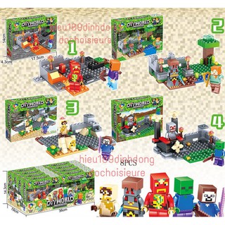 Lắp ráp xếp hình tm7210 : bộ tộc kỳ bí 4in1