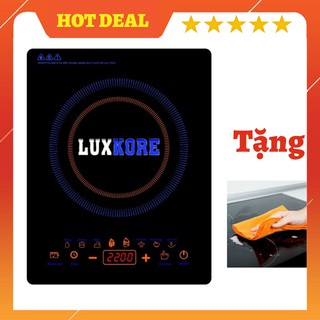 Bếp từ đơn cảm ứng cao cấp Luxkore S43 Tặng ngay khăn lau bếp đa năng - Qùa tặng 8/3