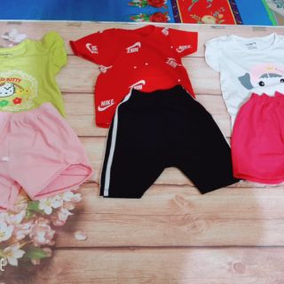 Combo 5 bộ quần áo cho bé