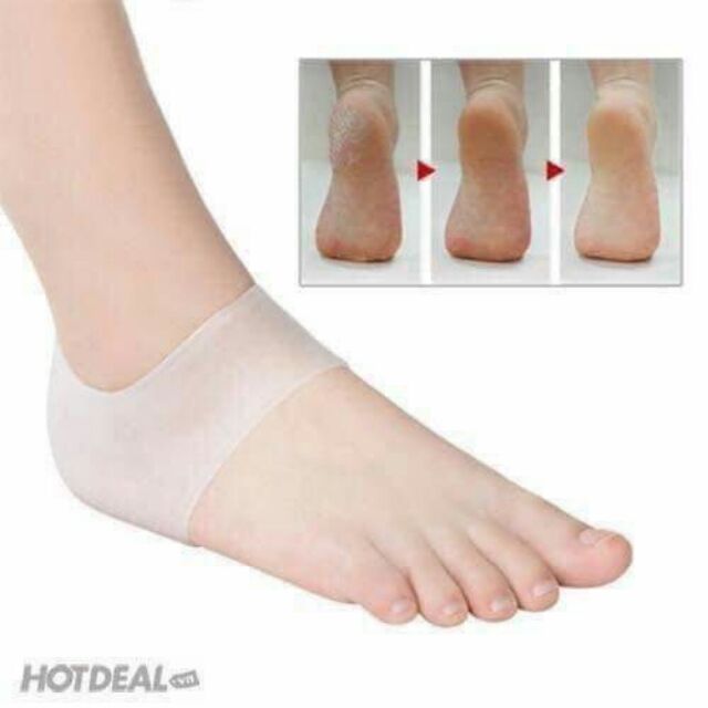 Bịt gót chân silicone