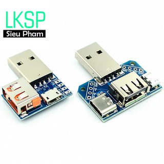 Bộ chuyển đổi usb microusb typec