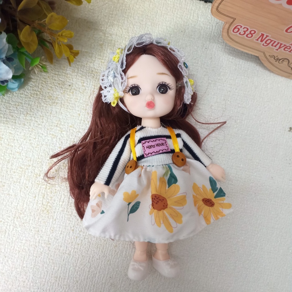 Búp Bê Em Bé Chu Mỏ Cao 16cm Kèm Đồ Mẫu Mới