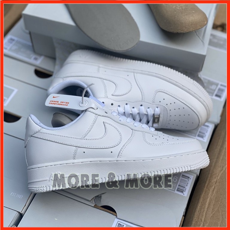 [More&More] Giày thể thao Sneaker AF1 full trắng 𝗮𝗶𝗿 𝗳𝗼𝗿𝗰𝗲 𝟭 full white phiên bản cao cấp nhất MSN2871 | BigBuy360 - bigbuy360.vn