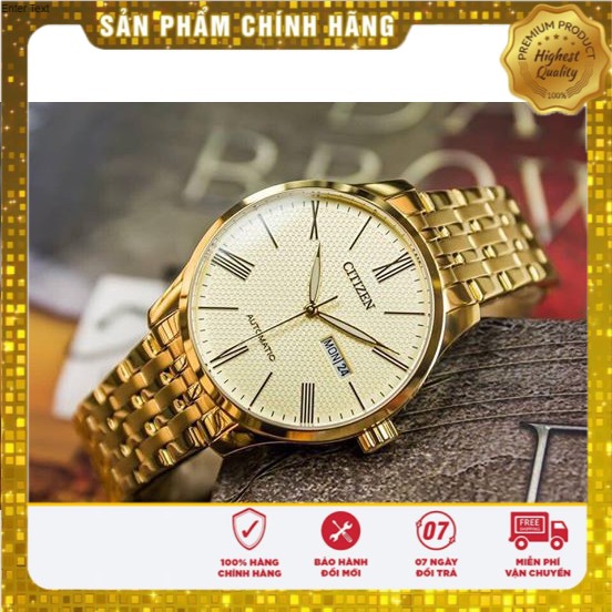 Đồng Hồ Nam Chính Hãng Citizen Automatic NH8352-53P - Phong Cách Âu