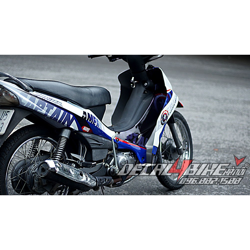 Tem xe JUPITER MX CAPTAIN AMERICAN