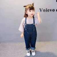 Quần yếm bò cho bé gái, bé trai