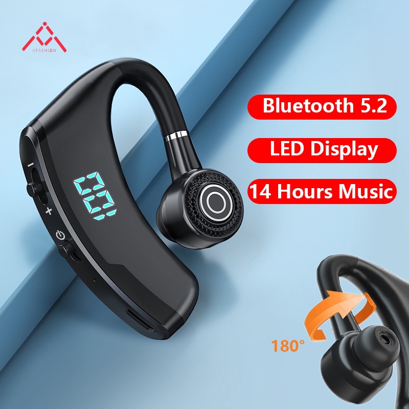 Tai nghe bluetooth Illunt V9s HD 5.2 có micro và phụ kiện