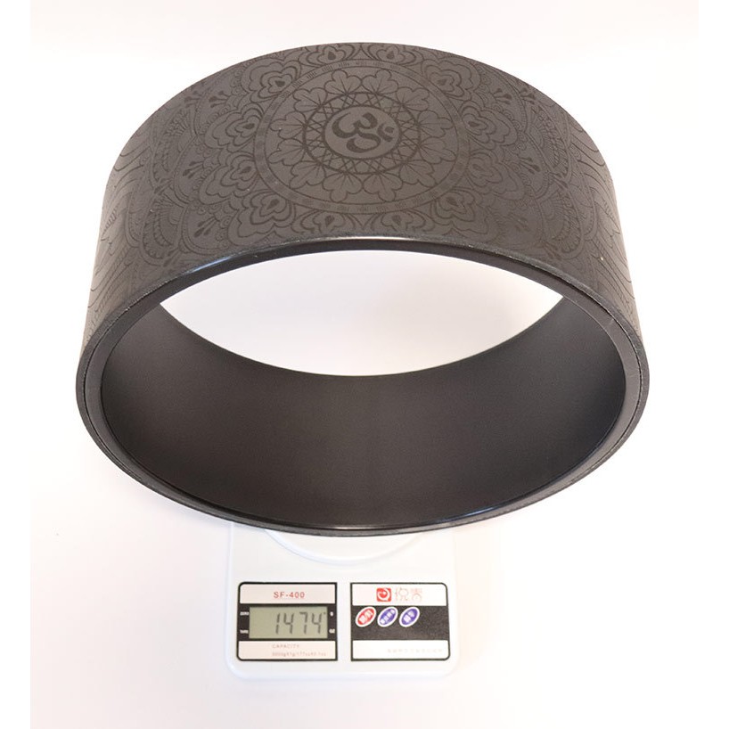 Vòng Tập Yoga Khung Nhựa PP - Cao Su PU Chịu Lực In Hoa Văn Mandala Chống Trơn Trượt 100%