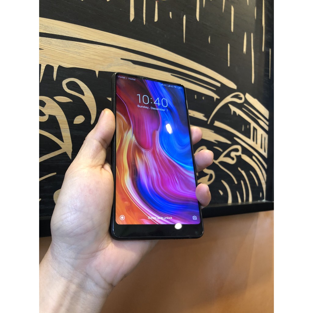 Điện thoại xiaomi mi mix 2s nguyên hộp cpu snap 845 ram 6gb 64gb 2 sim