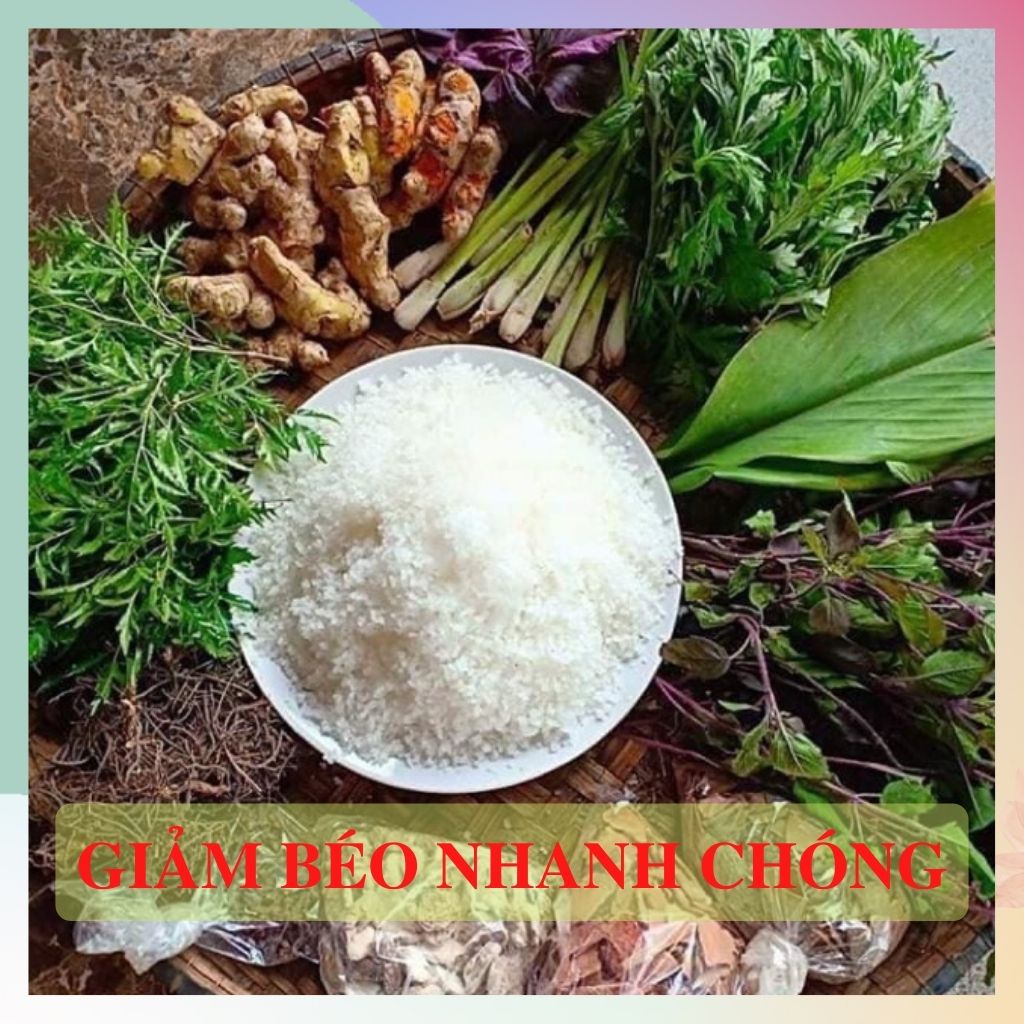 Muối Chườm Bụng Sau Sinh - Muối Thảo Dược Giảm Bụng Sau Sinh Cho Mẹ - Muối Chườm Giảm Mỡ Bụng