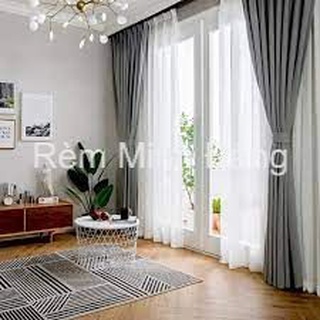 Rèm vải, rèm vải 2 lớp - rèm vải chống nắng cản sáng lh 0963097382 lấy mẫu