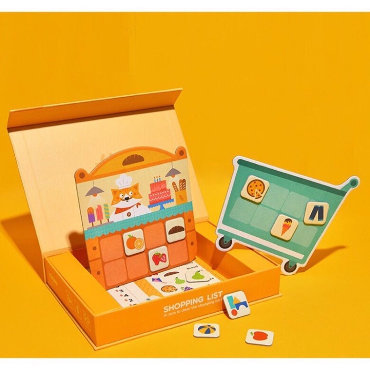 BỘ ĐỒ CHƠI MÔ PHỎNG SIÊU THỊ CHO BÉ- SHOPPING LIST - THƯƠNG HIỆU MIDEER