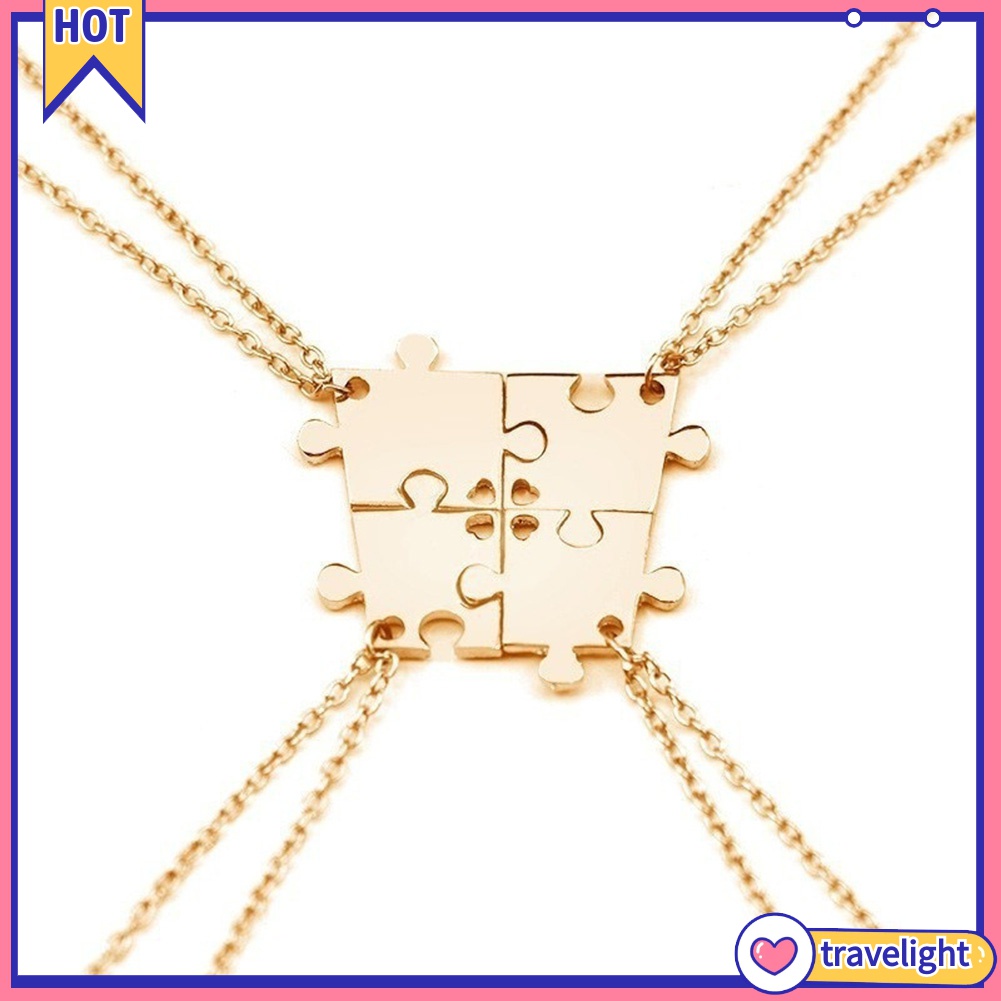 [Travelight] Set 4 vòng cổ Mảnh Ghép Cho Bạn Thân