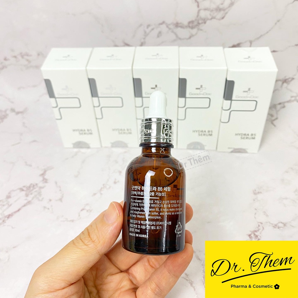 ✅[CHÍNH HÃNG] GOODNDOC Hydra B5 Serum 30ml - Tinh Chất Giúp Làm Cung Cấp Độ Ẩm Cho Da, Giúp Da Tươi Sáng | BigBuy360 - bigbuy360.vn