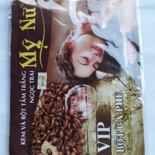 Kem và bột tắm trắng cà phê