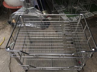 Kệ úp chén dĩa inox 201