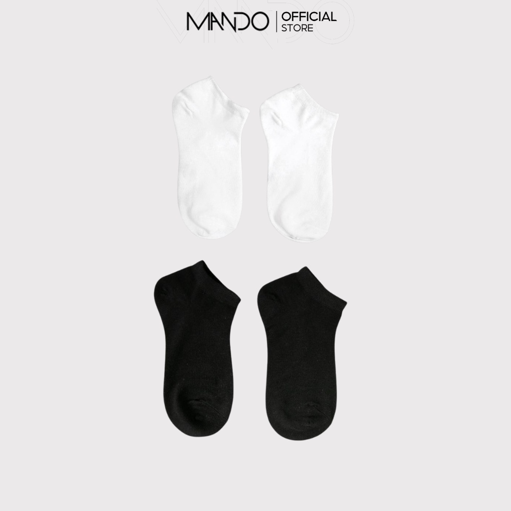 Tất Ngắn Nam Vớ Thấp Cổ 2 Màu Trơn Chống Hôi Chân TC07 Thời Trang MANDO