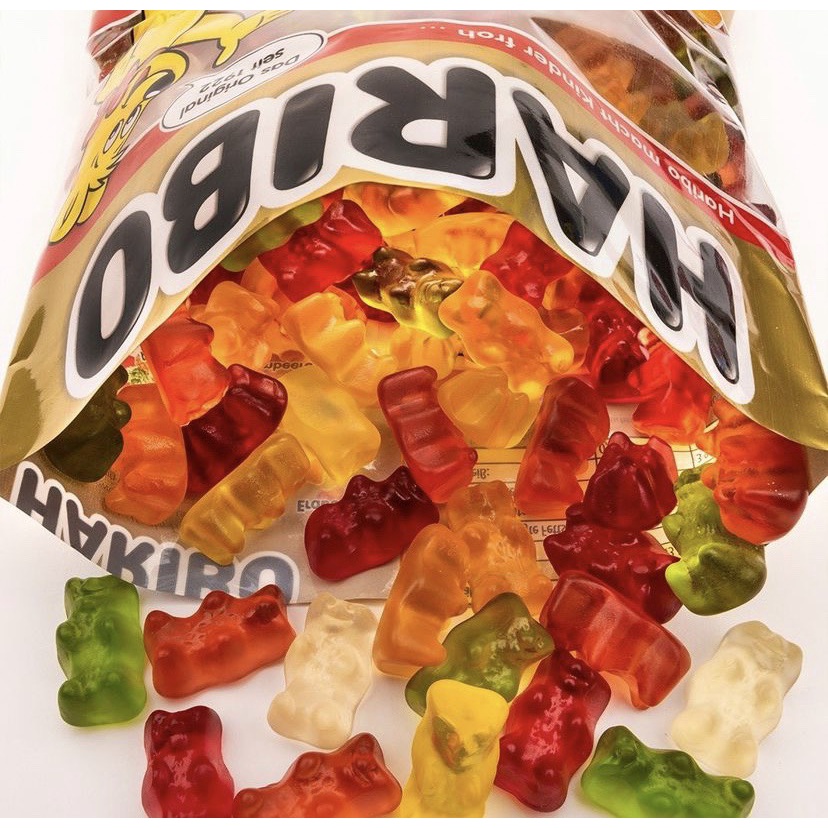 Kẹo dẻo Haribo nhiều loại - Gói 160gr