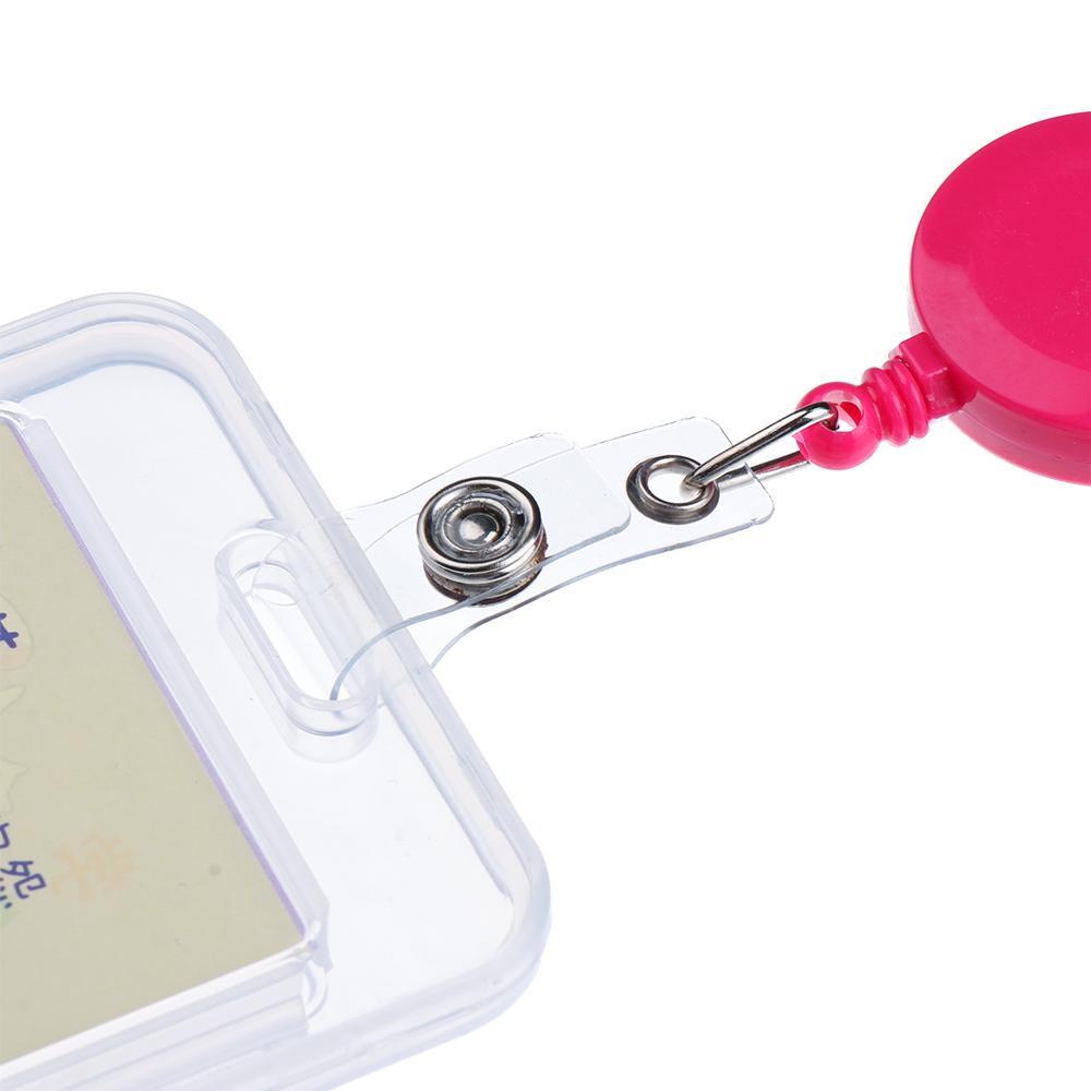 LAKAMIER Giá Đỡ Thẻ Tên Họa Tiết Hoạt Hình Đáng Yêu Có Thể Thu Gọn