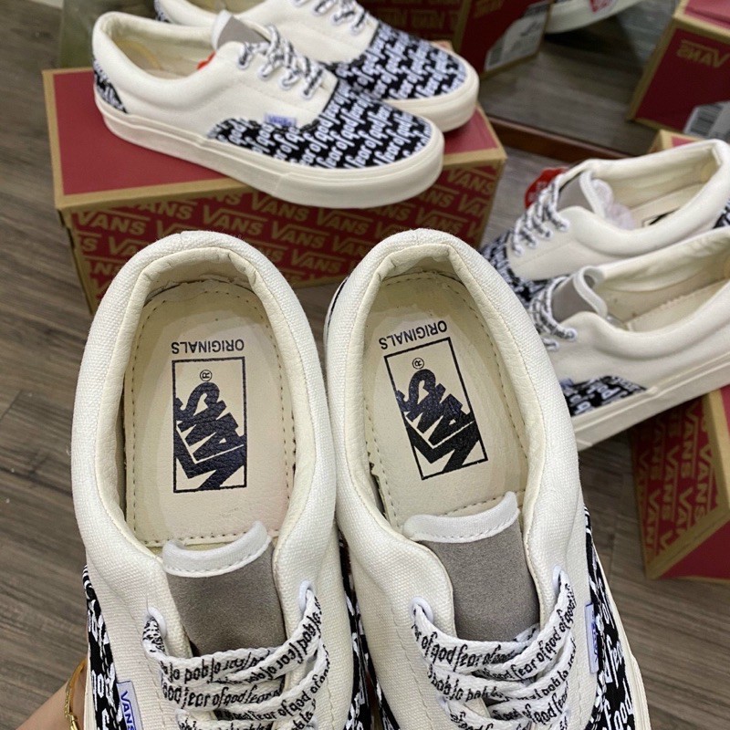 [Full box] giày Vans chữ fear of god cao cấp : ✔️ "